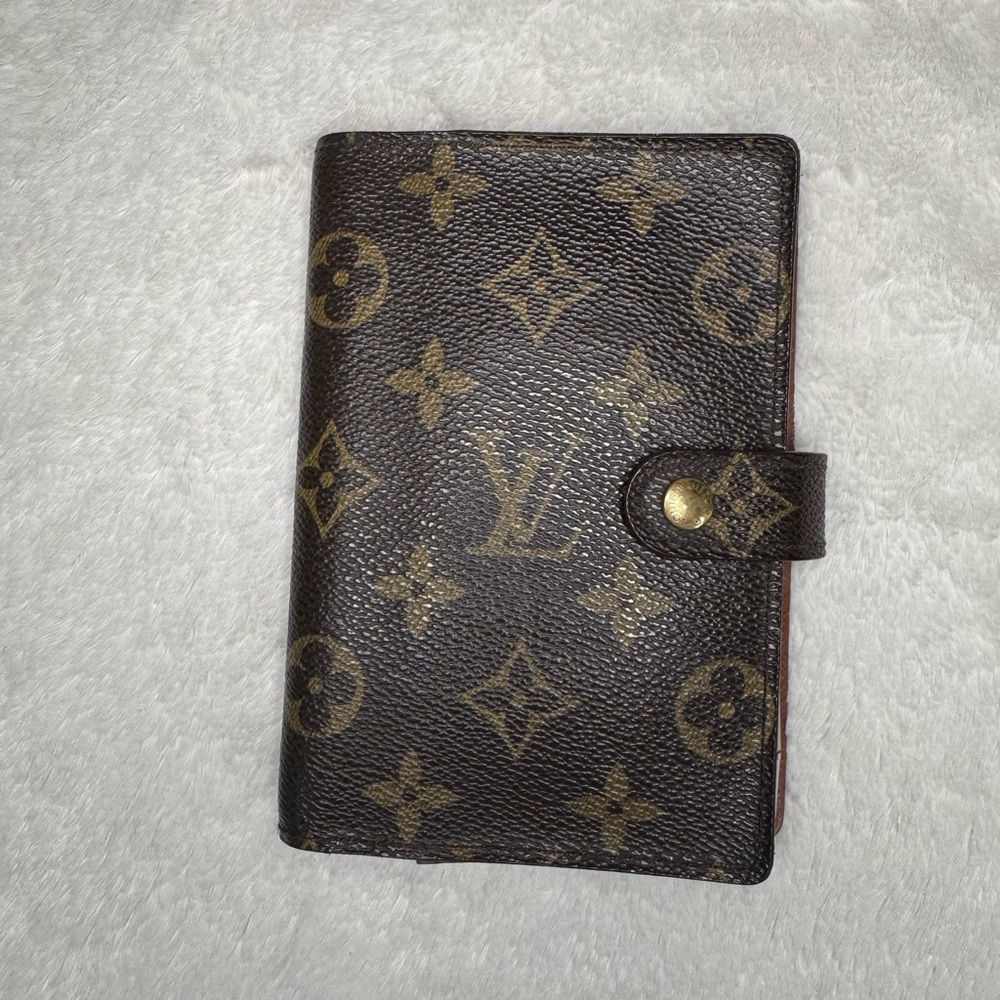 Authentic Louis Vuitton Monogram PM Agenda